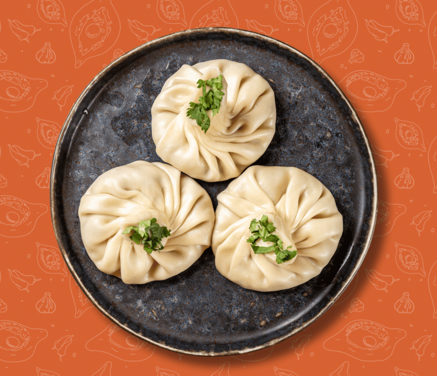 Хінкалі з грибами